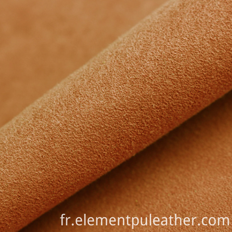Suède microfibre synthétique non tissée Nonwoven Synthetic Microfiber Suede